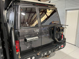 Suitable for Toyota LandCruiser 76 Series - Rhinohide Armor® Rear Windscreen Protector
