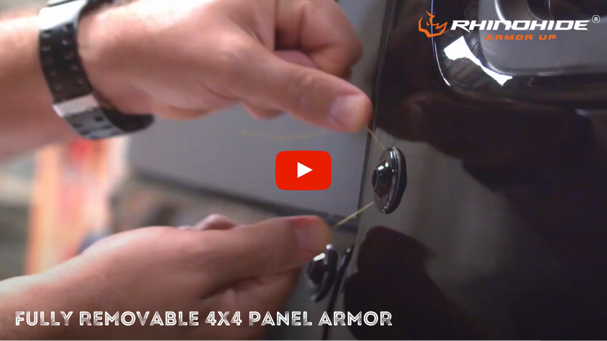 Rhinohide Armor® is the World's Toughest 4x4 Panel & Paint Protection