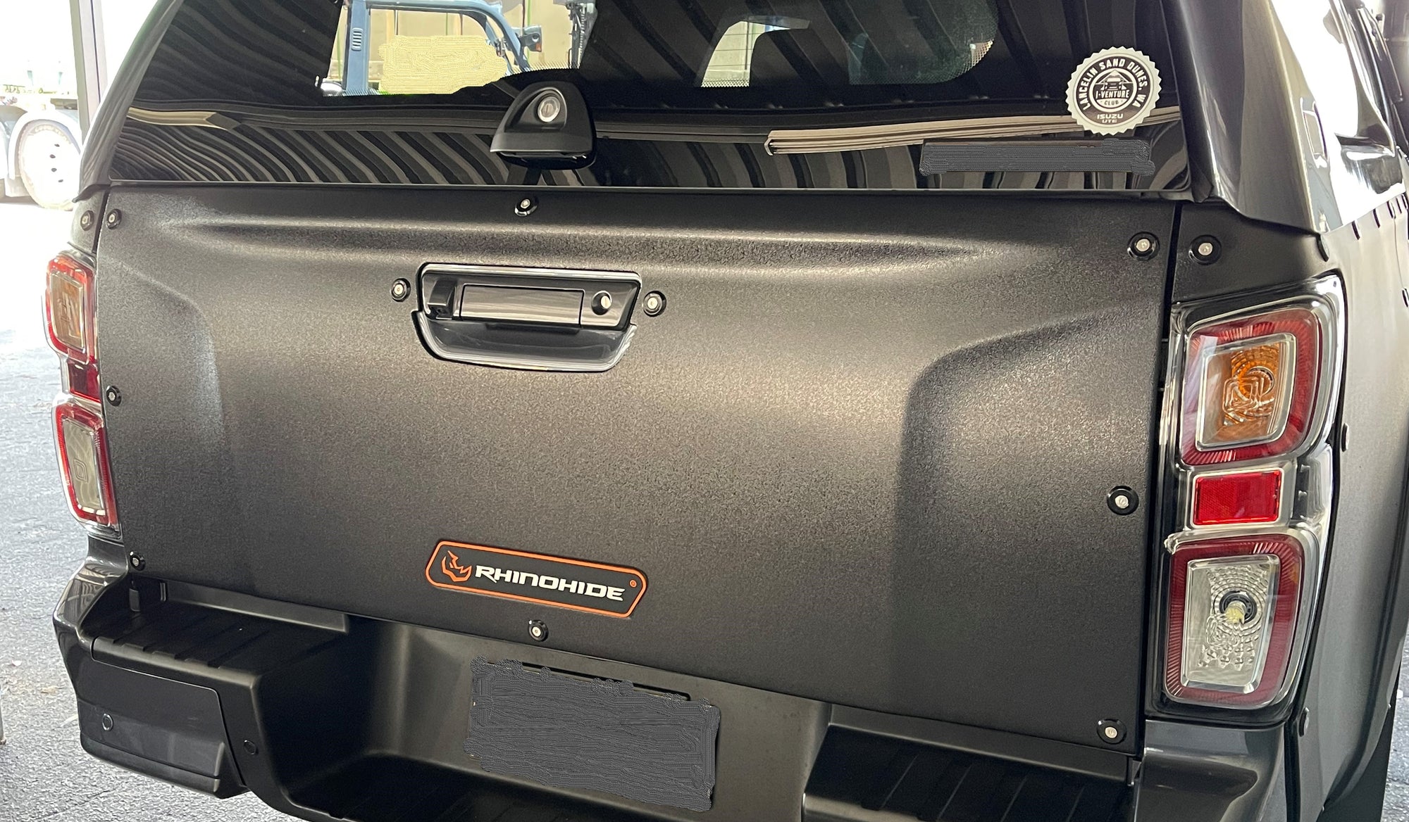 Suitable for Isuzu D-MAX (2021+) - Rhinohide Armor® Rear Tailgate Prot